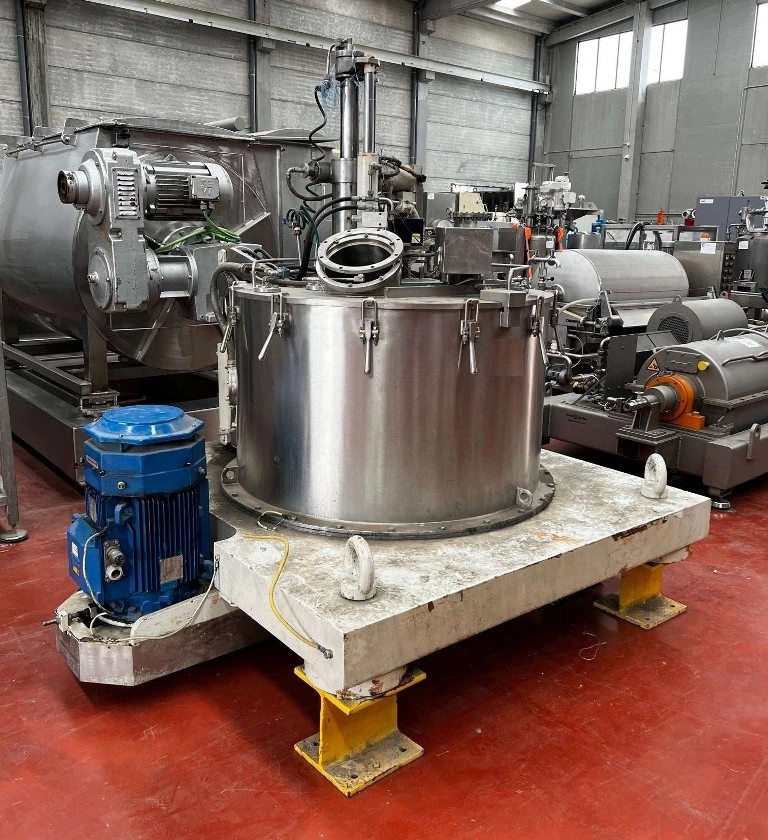 Comi-Condor TM/S-IV 1000 ATEX perforate basket centrifuge, 316L SS.