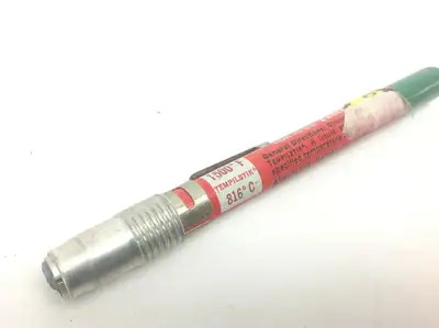 Used Tempil Division Tempilstik 1500°F Temperature Indicating Crayon Welding Safety & Protection Michigan US | Maverick Industrial Sales #1398431