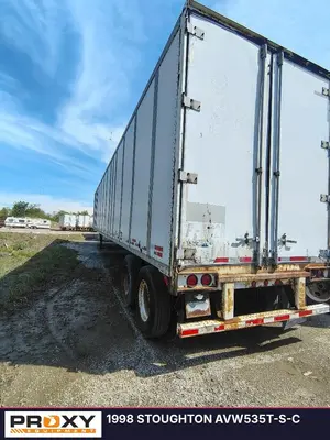 Used 1998 STOUGHTON AVW-535T-S-C Box Trailers Michigan US | Proxy Equipment #1425996