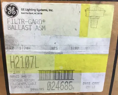 USED GENERAL ELECTRIC GE H2107L