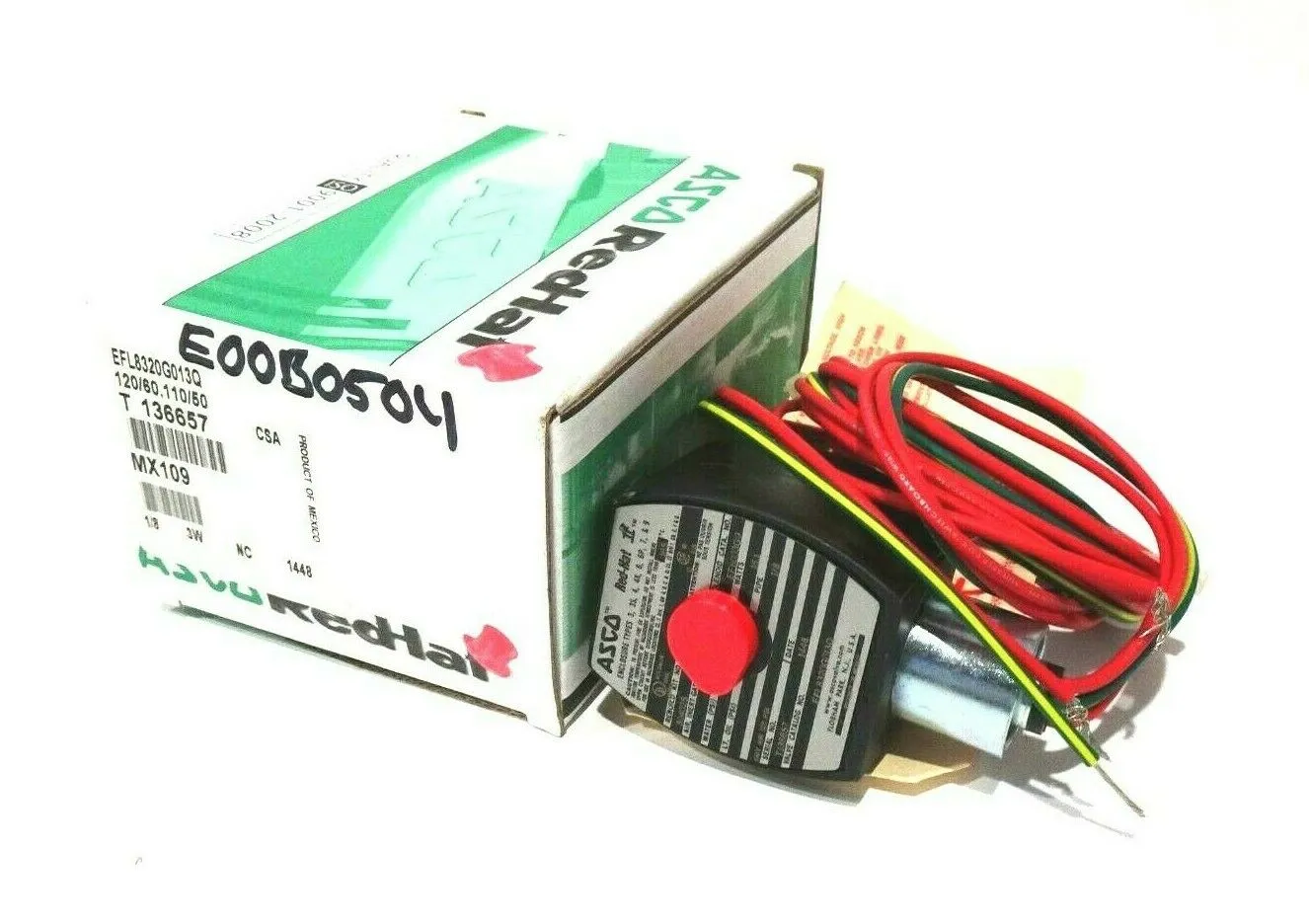 NEW ASCO EFL8320G013Q SOLENOID VALVE
