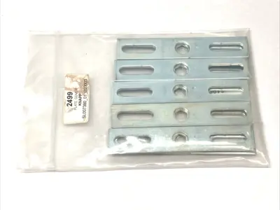 New | in-Stock Knapp Plate Cover Bracket 135mm Long x 25mm Wide LOT OF 10 Parts Michigan US | Maverick Industrial Sales #1395750