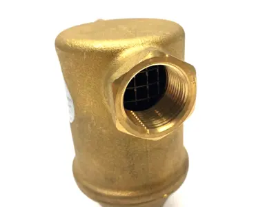 USED SPIROTECH SPIROTRAP BRASS BODY DIRT SEPARATOR