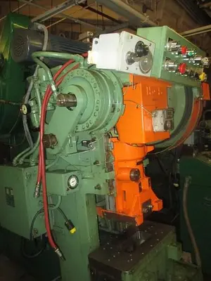 1680-230 Perkins 15 Ton HIGH SPEED Straight Side Gap Frame Flywheel Power Press, Model 15-S