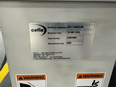 USED 2020 CEFLA TB-RBT-2810