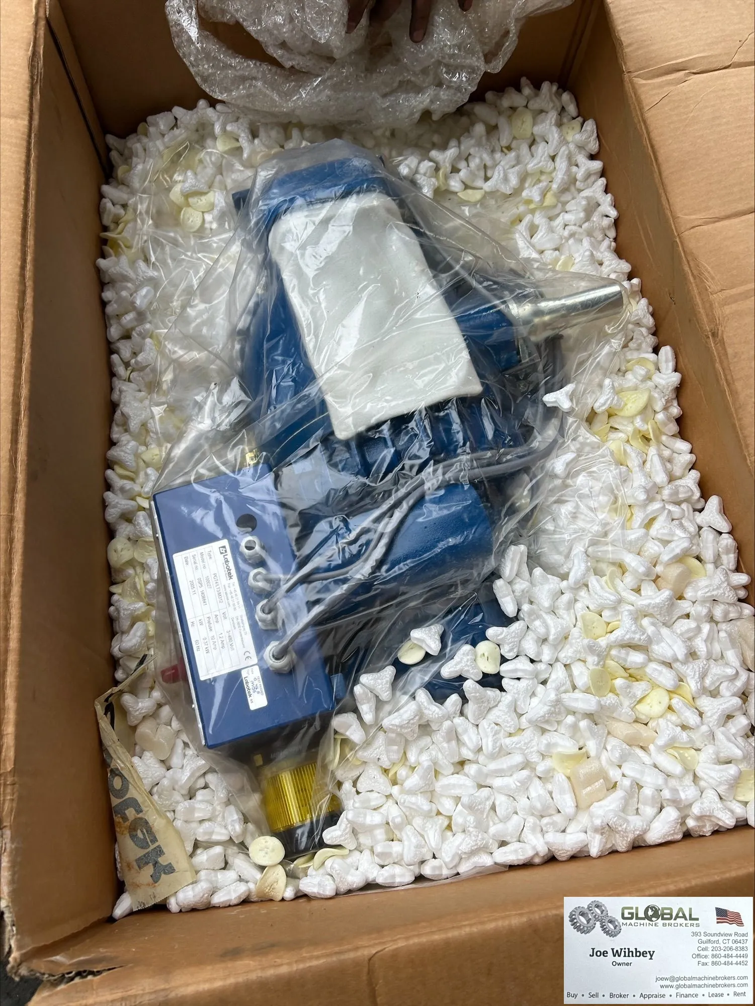 Labotek PGT4/LT3/M312 Model 100027 Vacuum Loader Plastics Equipment