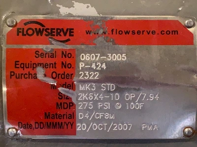 USED Durco MK3