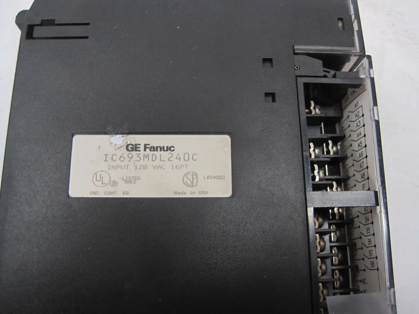USED GE FANUC IC693MDL240C INPUT MODULE