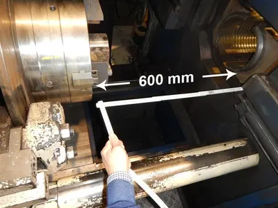 USED SMFI INTER HYDRO CNC FRICTION WELDING LATHE
