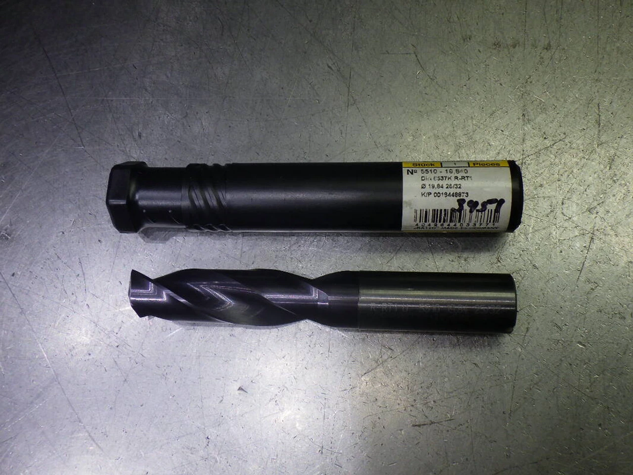 Guhring 25/32" Coolant Thru 3xD Carbide Drill 20mm Shank 9055100198400 (LOC2139A)
