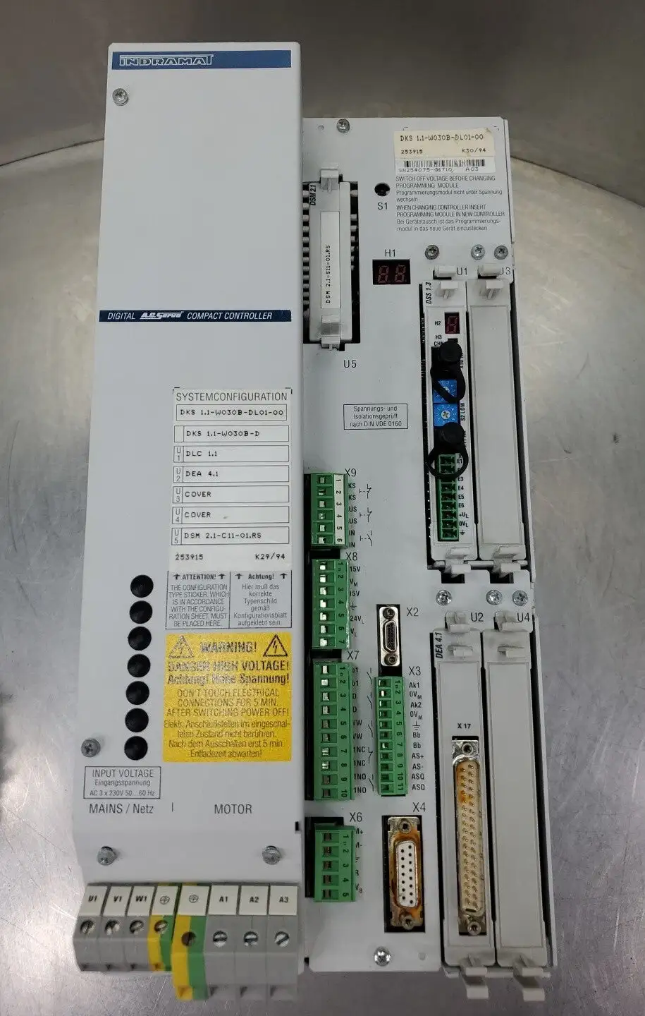 USED Indramat DKS 1.1-W030B-DL01-00