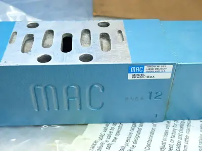 New | in-Stock MAC VALVES PRA2D1EDA Pumps Ohio US | HGR 24 #867470
