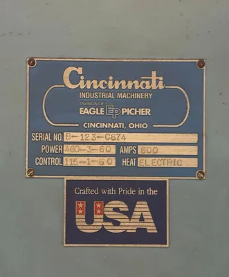 CINCINNATI INDUSTRIAL MACHINERY 3 Stage HEAVY DUTY Pass-Thru Washer | Benchmark Machine Tools (7)