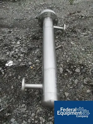 USED Allegheny Bradford 5 Sq Ft Allegheny Bradford Heat Exchanger, S/S, 150/150#