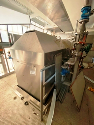 Heinkel HF 800.1 Inverting Filter centrifuge, Hastelloy C-22.