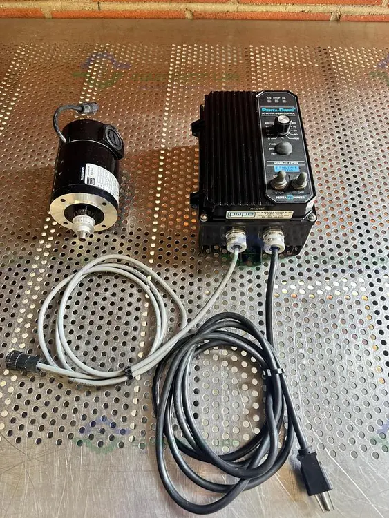 Used BODINE 33A3BEPM GEAR MOTOR 1/12 HP W/KB ELECTRONICS KBPC-240D CONTROLLER Gearmotors California US | Equipment Lab #1461681