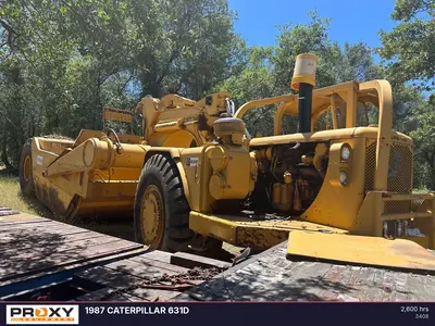 Used 1987 CATERPILLAR 631D Scrapers California US | Proxy Equipment #1388974