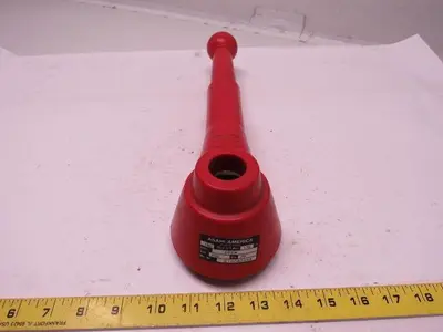 Asahi America Large Ball Lever Valve Handle 18mm Square 14-1/2" OAL