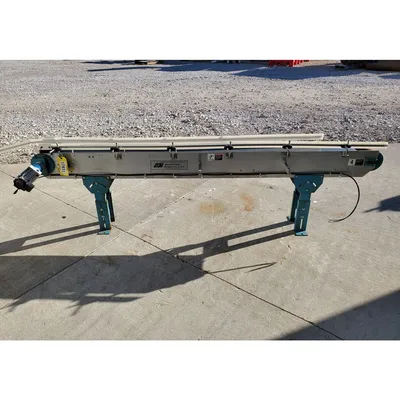 Used 6"W X 8'L Slider Bed Belt Conveyor [PARTS]