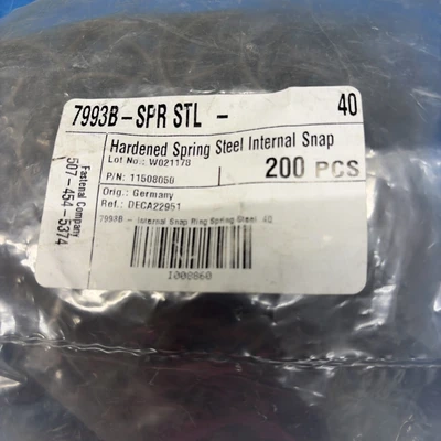 New | in-Stock Fastenal 11508050 Miscellaneous MRO Indiana US | J&J Industrial Supply #1280966