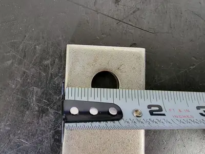 4 Hole Flat Splice Plate Stainless Bracket