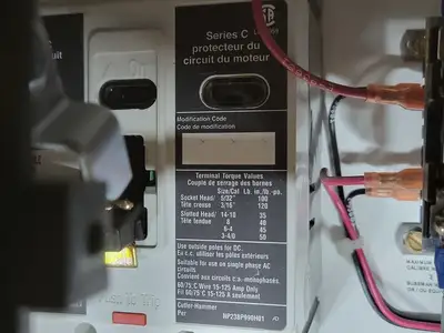 1.5 hp, 600V, 7A, 3-Ph FVNR Starter, Size 1 Bucket for Freedom 2100 MCC Frame
