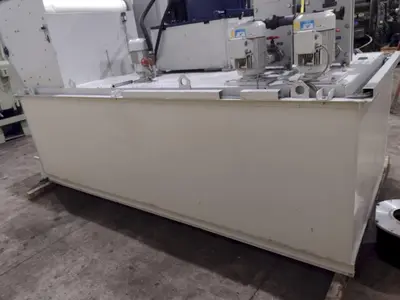 30 GPM ZYKLOMAT MODEL #AKBF-R CONTINUOUS FILTER COOLANT SYSTEM, WITH DRAG-OUT & TURBO-HKS CENTRIFUGE SEPERATOR: YOBRO #24734