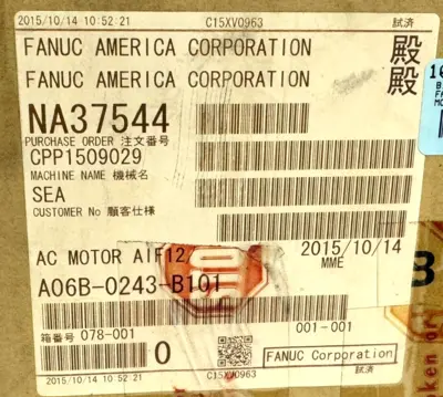 NEW FANUC AIF12/4000