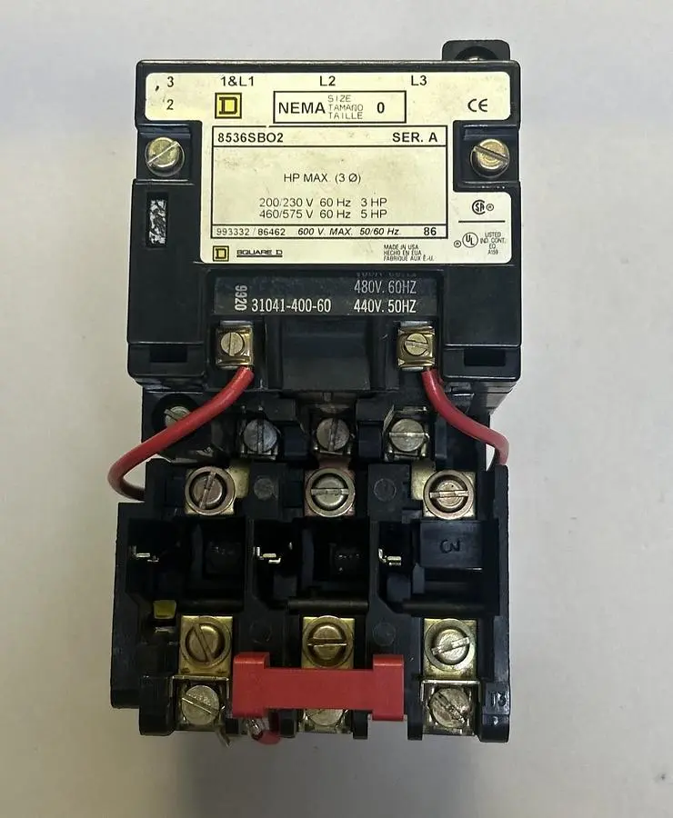 Used SQUARE D ,8536 SBO2 Industrial Controls Ohio US | Surplus Asset Holdings #1238182