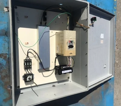 Sharples 30 x 18 ECM solid basket centrifuge, 316SS.