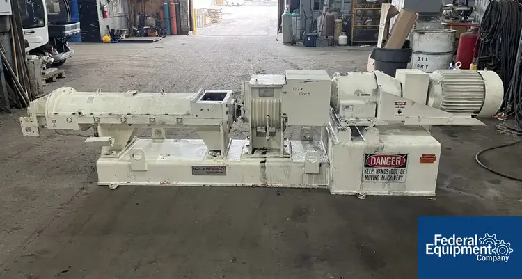 Used Readco 7 7/8" Teledyne Readco Twin Screw Continuous Processor, S/S Agitators, Blenders, Mixers Ohio US | Federal Equipment Company #130276