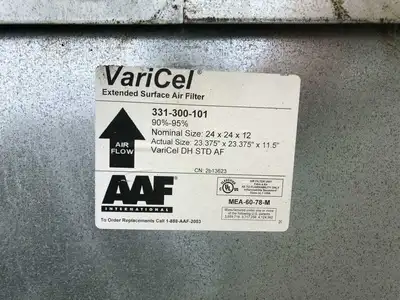 Farr Company 96382-2 3HP Dust Collector 3450RPM 230/460V 3PH