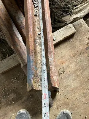 Used AFTERMARKET 4-3/5” X 63" CABLE TOOL DRILLING CHISEL BIT Drills Pennsylvania US | East West Machinery & Drilling #1417267