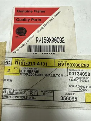 USED FISHER RV150X00C82