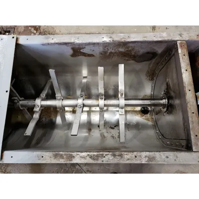 Used Stainless Steel Continuous Paddle Mixer