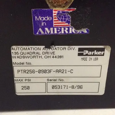 USED PARKER PTR256-0903F-AA21-C