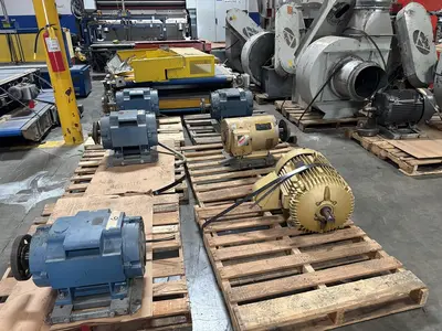Vacuum Blower Motors for Corrugated scrap removal