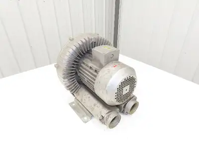 Atlantic Blowers AB-300 Regenerative Blower Vacuum Pump 2Hp 480V 3Ph 110CFM 2"