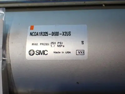 Smc  250psi Pneumatic Cylinders.