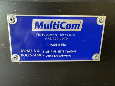 Used 2018 MULTICAM 5000 SERIES CNC Routers Oregon US | MachineryMax #1340319