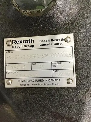 USED BOSCH REXROTH RMGB00006C31R000002S