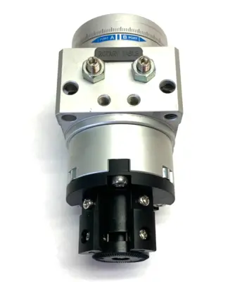 USED SMC ROTARY ACTUATOR TABLE CYLINDER SINGLE VANE 180 DEGREE TURN