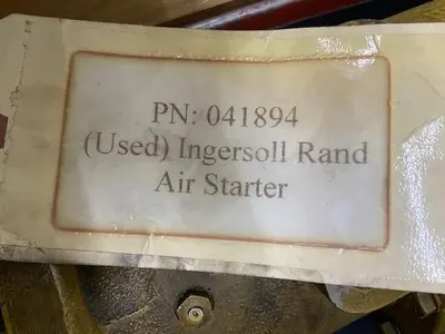 Ingersoll Rand Air Starter SN SP960521062
