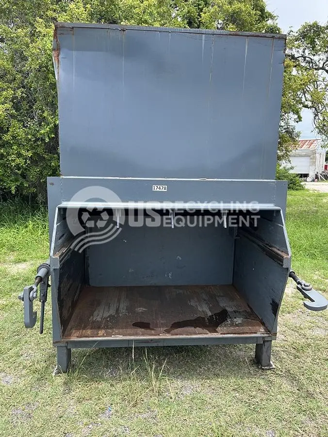 USED WASTEQUIP WQ-40 2 YARD STATIONARY