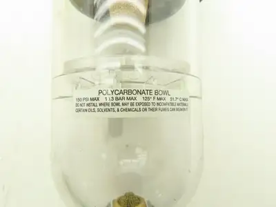 MP Master Pneumatic MRS100-8 Pneumatic Air Silencer Reclassifier 1" NPT Lot of 7