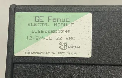 Used GE FANUC IC660EBD024B Misc Electrical & Power Parts Ohio US | Surplus Asset Holdings #1237609