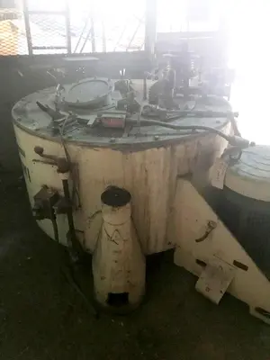 (2) ATM/De Laval 48 x 20 perforate basket centrifuges, SS.