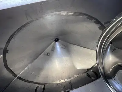 Tank, 1,200 Gallon, 304 S/st, Jkt, Wine Fermentation Tank #S744894
