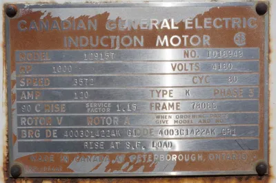 USED GENERAL ELECTRIC 129157