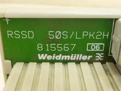 USED WEIDMULLER RSSD 50S/LPK2H